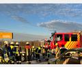 Bild: Wolfgang Steinbacher
Vier Feuerwehren, Polizei und Rettungsdienst waren zu dem schweren Unfall auf der B299 bei Seugast ausgerückt.