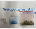 Bild: Grenzpolizei Waidhaus
Dieses Rauschgift fanden Beamte der Grenzpolizei bei einer Kontrolle in Waidhaus.