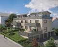 Grafik: Fischer Immobilien GmbH/exb
So soll das Mehrfamilienhaus einmal aussehen, laut einer Visualisierung der Fischer Immobilien GmbH.