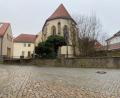 Bild: Wilhelm Amann
So sieht es jetzt aus: Blick vom Kirchplatz aus auf die Spitalkirche und ihr Umfeld.