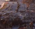 Bild: Mark J. Terrill/AP/dpa
Mehr als 12.000 Gebäude wurden bislang durch die Brände zerstört oder beschädigt.