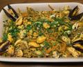 Bild: Michael Schiffer
Curry kommt in das Gericht mit ausgelösten Miesmuscheln und Gemüse.