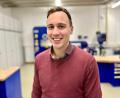 Bild: Gabi Schönberger
Im Labor ist er in seinem Element: Seit vergangenem Oktober forscht Andreas Dörner, 28, an der OTH in Weiden.