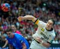 Bild: Soeren Stache/dpa
Juri Knorr ist Deutschlands bester Spieler in der ersten Halbzeit.