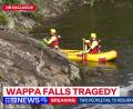Bild: 9news/9NEWS/AAP/dpa
Die Wappa Falls in Queensland gelten als gefährlich - es gab dort schon einige Todesfälle.