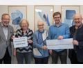Bild: Wolfgang Steinbacher
Bei der Vorstellung der SkF-Stiftungs-Homepage und Spendenübergabe (von links): Alfons Kurz, Marianne Gutwein, Maria Geiss-Wittmann, Johannes Hierl und Josef Beer.