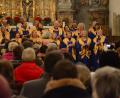 Bild: Kunz
Der Gospelchor Hope and Joy unter Leitung von Ramona Fink begeisterte das Publikum.