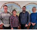 Bild: Ursula Stocker/exb
Das neue Führungsteam der Steinwald-Grünen mit Hans Stocker, Lisa Rauh, Fabian Keppler-Stobrawe und Elke Prölß (von links).