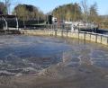 Bild: bnr
Die beiden Belüftungsbecken der Kläranlage müssen gereinigt und das Sand-Klärschlamm-Gemisch aufwendig entsorgt werden.Dafür muss die Kommune 135 000 Euro in die Hand nehmen.