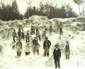 Bild: Archiv Werner Männer
Arbeiter in der Tongrube, wahrscheinlich 1890er Jahre