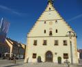 Bild: fg
Im Zuge der Restaurierung soll die Fassade des Rathauses eventuell umgestaltet werden.