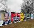 Bild: Gabi Schönberger
Die vielen Wahlplakate wie hier in Weiden machen unübersehbar, dass der Bundestagswahlkampf läuft.