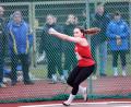 Bild: Theo Kiefner
Ricarda Baum (TB Jahn Wiesau) wurde in München Bayerische Meisterin im Hammerwurf.