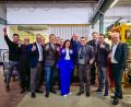 Bild: Ahmed El-Zein
Zu Besuch in der Tuchfabrik Mehler war bei einem Unternehmensfrühstück der Mittelstands- und Wirtschaftsunion auch die Bundesvorsitzende Gitta Connemann (Mitte).