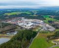 Bild: Drohnenbilder Weiden/exb
Das Sägewerk auf der Betzenmühle ist in neuen Händen.