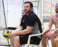 Bild: G. Büttner
Für Trainer Sean Ryder (links) und die Weidener Wasserballer zählt gegen Frankfurt nur ein Sieg.
