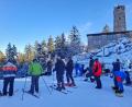 Bild: Wilhelm Zapf/exb
Die Nordabfahrt am Ochsenkopf ist bei Ski-Touristen dank Kunstschnee-Auflage eine beliebte Anlaufstelle. Die kalte, aber schneelose Witterung wirkt sich auch auf die anderen Lifte aus.