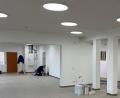 Bild: jp
Die Sanierungsarbeiten in der Volkschule Kastl schreiten voran: Endspurt bei den Elektroarbeiten.