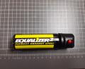 Bild: Bundespolizei
Die Polizei hat ein Pfefferspray der Marke Equakizer2 beschlagnahmt.