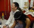 Bild: Edith Zimmermann
Hier trägt sich das Kinderprinzenpaar Paul I. und Leyla I. ins Besucherbuch des Stadtmuseums ein.