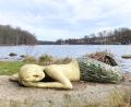 Bild: Evi Wagner
Am Ufer des Hammersees ist die schlafende Meerjungfrau zu finden.