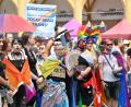Archivbild: Petra Hartl
Der Verein Kunterbunt Amberg veranstaltet am Samstag eine Kundgebung auf dem Amberger Marktplatz.
