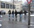 Bild: Hirsch
Richtig viel los ist an der Kreuzung Kant-/Kreuzberg-/Goethestraße, wenn am Gymnasium Unterrichtsschluss ist.