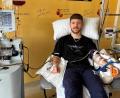 Bild: Julian Striegl
Der Vohenstraußer Julian Striegl spendete bei der DKMS in Dresden Stammzellen.