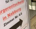 Bild: Wilhelm Amann
Die Nabburger haben ganz klar abgestimmt: 71,5 Prozent wollen den Tunnel.