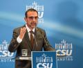 Bild: Daniel Vogl/dpa
„Die Freien Wähler haben dem bürgerlichen Lager und der Stimme Bayerns geschadet“, beklagt CSU-Landtagsfraktionschef Klaus Holetschek. (Archivbild)