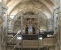 Bild: dok
Die Schauseite der Orgel, der Prospekt, weist schon zwei große "Zahnlücken" auf.