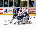 Bild: Elke Englmaier
Nur selten kamen die Blue Devils gegen den DEL2-Spitzenreiter Kassel Huskies gefährlich vor das gegnerische Tor.