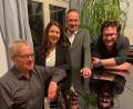 Bild: Michael Bertelshofer/exb
Michael Bertelshofer, Karin Holz, Wolfgang Bitterer und Matthias Amm (von links) gastieren am Samstag, 15. März, im Kunsthaus Waldsassen.