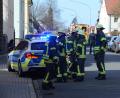 Bild: Kunz
Die Leimbergerstraße war in Höhe des Mühlwegs von Blaulicht-Einsatzkräften gesäumt.