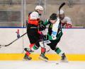 Archivbild: Schrems
Das Kämpfen hat sich gelohnt: Der EHC Stiftland (rechts Marius Schmidt im ersten Halbfinalspiel gegen Bad Wörishofen) steht im Play-off-Finale der Landesliga.