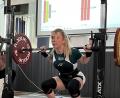 Bild: bim
Jessie Groher gab beim Bayernliga-Rückrundenkampf ihr Wettkampfdebüt.