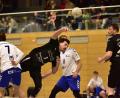 Bild: mhs
Moritz Müller in Aktion: Die HSG-Handballer wollen im Heimspiel gegen Roding Gas geben.