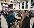 Bild: gz
Für humorvolle Stimmung im Saal sorgten Agnes Härtl und Waltraud Karl (v.l.)