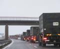 Symbolbild: Jane Schmidt/Bundeswehr
Am Mittwoch werden lange Militärkonvois für Verkehrsbehinderungen in Nordbayern sorgen. Welche Straßen genau betroffen sind, wurde allerdings nicht mitgeteilt.