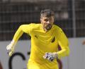 Bild: Büttner
Wolfgang Hesl im Trikot des SV Schwandorf-Ettmannsdorf. Der Keeper hat sich jetzt einen Jochbeinbruch zugezogen.