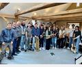 Bild: Peter König/exb
Die King Size Youngsters und Juniors erzielten hervorragende Ergebnisse beim Landeswettbewerb "Jugend jazzt Bayern" in Marktoberdorf. Nun lösten die Nachwuchsmusiker ihren Preis ein: ein Workshop mit Harald Rüschenbaum, dem langjährigen Leiter des Landesjazzorchesters Bayern.