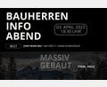 Bild: Josef Reger Bau
Bauherren-Infoabend am 3. April um 18.30 Uhr bei Josef Reger Bau, Am Forst 2 in Vohenstrauß.