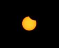 Bild: Matthias Mändl/exb
Partielle Sonnenfinsternis: Wenn der Mond die Sonne "anknabbert". Zu sehen ist dieses besondere Himmelschauspiel am Samstag, 29. März.