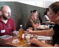 Archivbild: Sabine Pfeiffer
Beim vergangenen Speed-Dating, organisiert vom Regionalmanagement, saßen sich Wirt und Landwirt gegenüber. Diesmal können sich Schüler und Ausbilder austauschen.