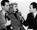 Bild: LEONINE Licensing GmbH 
In dem Schwarz-Weiß-Film "Double Indemnity" von Regisseur Billy Wilder planen Phyllis Dietrichson und Versicherungsvertreter Walther Neff (links) den Tod von Mr. Dietrichson (rechts).