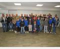 Bild: adj
Die ausgezeichnet Sportlerinnen und Sportler bei der Ehrung im Sportzentrum