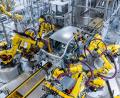 Bild: Armin Weigel/BMW AG
Ein Blick in den Karosseriebau des BMW-Werks Regensburg.