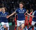 Bild: Friso Gentsch/dpa
Der große Außenseiter Bielefeld begeisterte erneut.