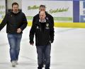 Archivbild: Hubert Ziegler
Chris Spranger (vorne) stellt die Weichen für die neue Saison. Er hat bereits einen Nachfolger für Bernhard Keil (li.) gefunden.