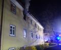 Bild: Kreisbrandinspektion Cham
Feuer in einem Kloster.